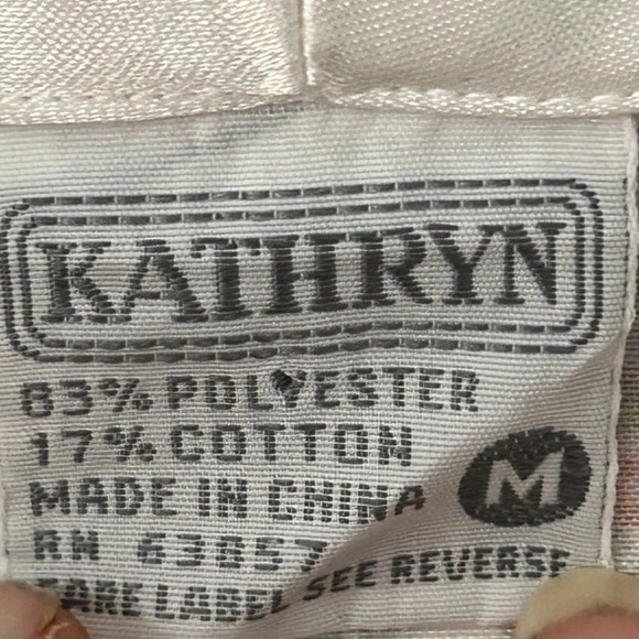 Kathryn Floral Button Night Shirt Sz M - Picture 5 of 9